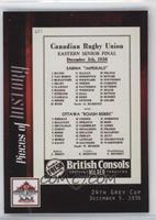 Pieces of History - 24th Grey Cup