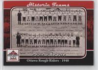 Historic Teams - 1940 Ottawa Rough Riders