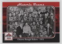 Historic Teams - 1951 Ottawa Rough Riders