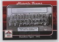 Historic Teams - 1932 Hamilton Tigers