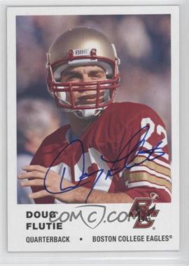 2012 Fleer Retro - 1961 Fleer Design - Autographs #61-DF - Doug Flutie