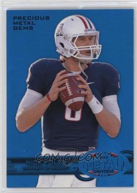 2012 Fleer Retro - 1997-98 Fleer Metal - Blue Precious Metal Gems #M-51 - Nick Foles /50