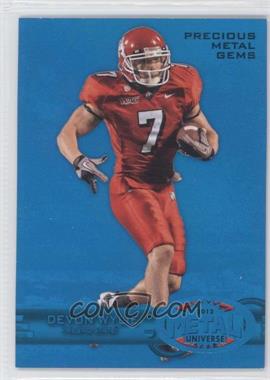 2012 Fleer Retro - 1997-98 Fleer Metal - Blue Precious Metal Gems #M-99 - Devon Wylie /50