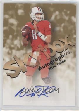 2012 Fleer Retro - 1998 Autographics #98AU-NF - Nick Foles