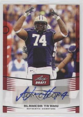 2012 Leaf Draft - Autographs - Red #AT1 - Alameda Ta'amu