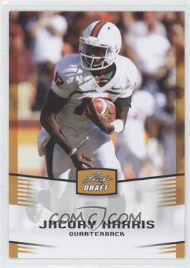 2012 Leaf Draft - [Base] - Gold #22 - Jacory Harris