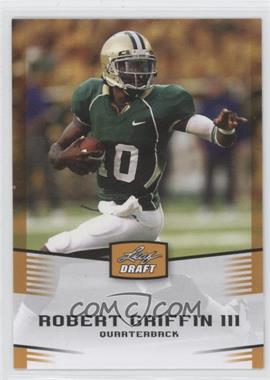 2012 Leaf Draft - [Base] - Gold #40 - Robert Griffin III