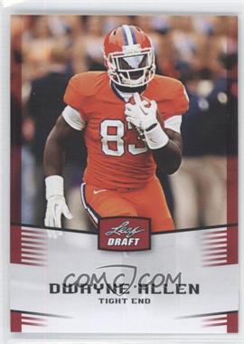 2012 Leaf Draft - [Base] - Red #18 - Dwayne Allen