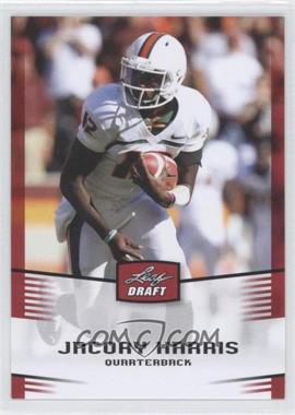 2012 Leaf Draft - [Base] - Red #22 - Jacory Harris