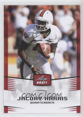 2012 Leaf Draft - [Base] - Red #22 - Jacory Harris