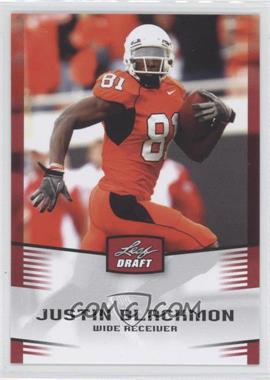 2012 Leaf Draft - [Base] - Red #25 - Justin Blackmon