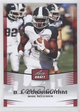 2012 Leaf Draft - [Base] - Red #4 - B.J. Cunningham
