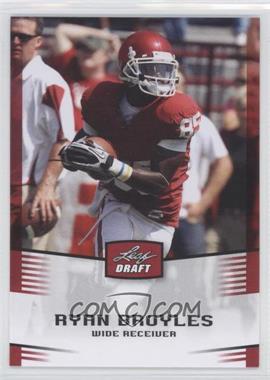 2012 Leaf Draft - [Base] - Red #42 - Ryan Broyles
