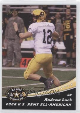 2012 Leaf Draft U.S. Army All-American Bowl - 2008 Andrew Luck #AL-01 - Andrew Luck /500