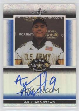 2012 Leaf Metal Draft - Army All-American Bowl - Blue Prismatic #ATA-AA2 - Arik Armstead /10