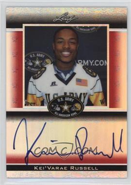 2012 Leaf Metal Draft - Army All-American Bowl - Red Prismatic #ATA-KR1 - Kei'Varae Russell /5