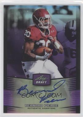 2012 Leaf Metal Draft - [Base] - Purple #BP1 - Bernard Pierce /25