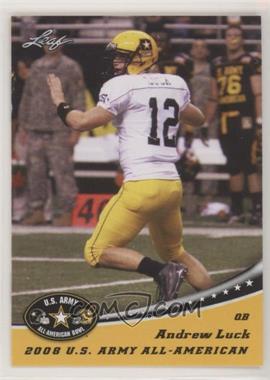 2012 Leaf U.S. Army All-American Bowl - 2008 Andrew Luck #AAB-AL1 - Andrew Luck