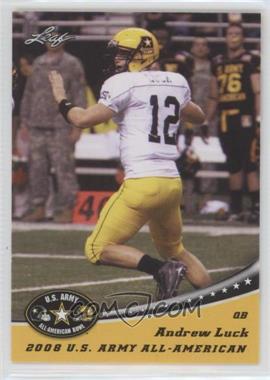 2012 Leaf U.S. Army All-American Bowl - 2008 Andrew Luck #AAB-AL1 - Andrew Luck