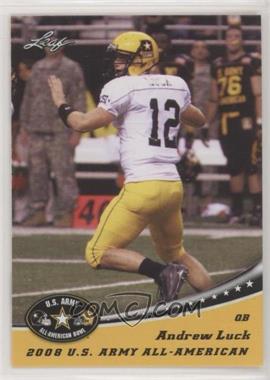 2012 Leaf U.S. Army All-American Bowl - 2008 Andrew Luck #AAB-AL1 - Andrew Luck