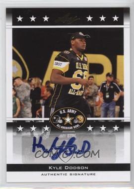 2012 Leaf U.S. Army All-American Bowl - [Base] #BA-KD1 - Kyle Dodson