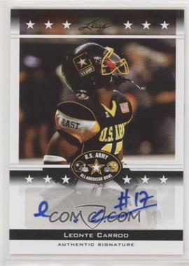 2012 Leaf U.S. Army All-American Bowl - [Base] #BA-LC1 - Leonte Carroo