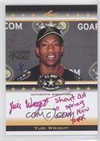 Yuri Wright #/1