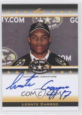 2012 Leaf U.S. Army All-American Bowl - Bowl Selection Tour Autographs #TA-CL1 - Leonte Carroo /125