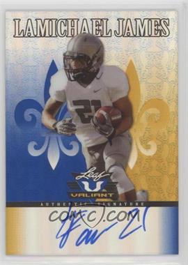 2012 Leaf Valiant - [Base] - Blue #LJ1 - LaMichael James /99