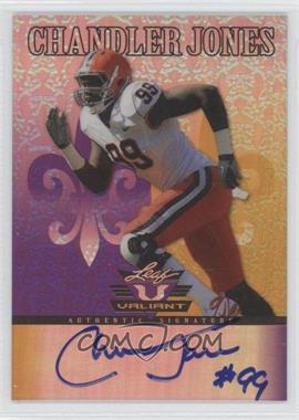 2012 Leaf Valiant - [Base] - Purple #CJ1 - Chandler Jones /25