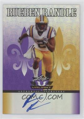 2012 Leaf Valiant - [Base] - Purple #RR1 - Rueben Randle /25