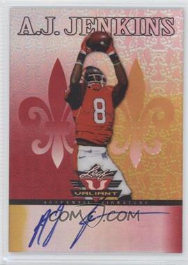 2012 Leaf Valiant - [Base] - Red #AJJ - A.J. Jenkins /1