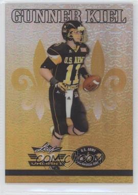 2012 Leaf Valiant - US Army Bowl - Yellow #GK1 - Gunner Kiel