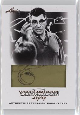 2012 Leaf Vince Lombardi Legacy - Game-Worn Jacket #WJ-15 - Vince Lombardi - Courtesy of COMC.com