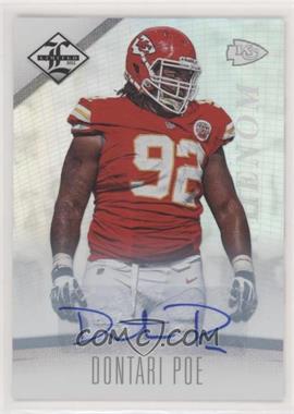 2012 Limited - [Base] - Monikers Gold #168 - Phenom - Dontari Poe /25