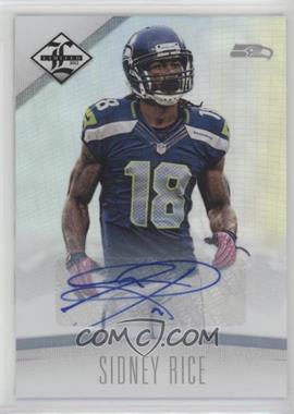 2012 Limited - [Base] - Monikers Silver #89 - Sidney Rice /10