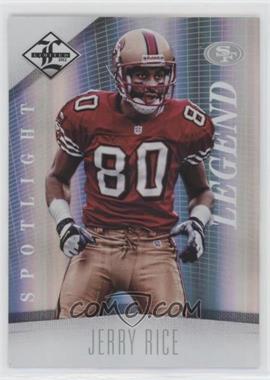 2012 Limited - [Base] - Spotlight Silver #107 - Legend - Jerry Rice /49