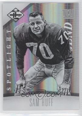 2012 Limited - [Base] - Spotlight Silver #116 - Legend - Sam Huff /49