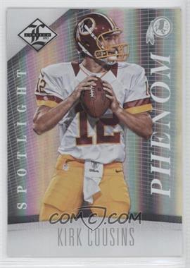 2012 Limited - [Base] - Spotlight Silver #180 - Phenom - Kirk Cousins /49