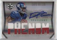 Phenom - David Wilson #/49