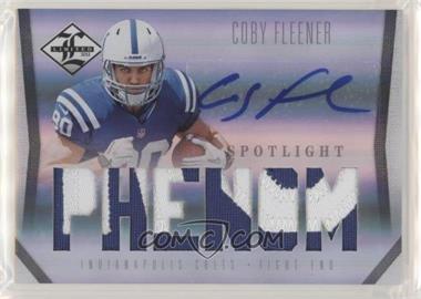 2012 Limited - [Base] - Spotlight Silver #221 - Phenom - Coby Fleener /49