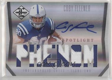 2012 Limited - [Base] - Spotlight Silver #221 - Phenom - Coby Fleener /49