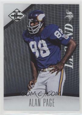 2012 Limited - [Base] #128 - Legend - Alan Page /349