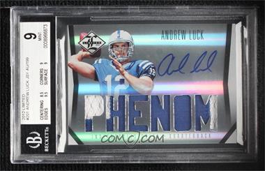 2012 Limited - [Base] #201 - Phenom - Andrew Luck /199 [BGS 9 MINT]