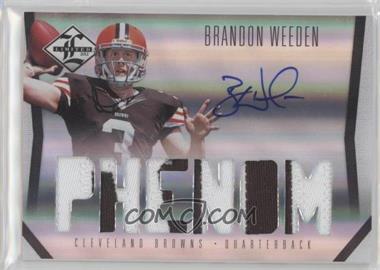 2012 Limited - [Base] #206 - Phenom - Brandon Weeden /199