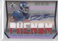 Phenom - David Wilson #/122