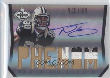 2012 Limited - [Base] #230 - Phenom - Nick Toon /299