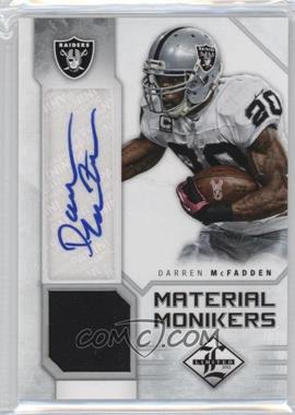 2012 Limited - Material Monikers #13 - Darren McFadden /5