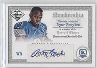 Ryan Broyles #/99