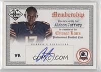 Alshon Jeffery #/99